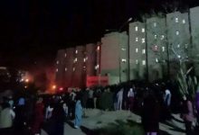 صورة اندلاع حريق بإحدى الغرف بالحي الجامعي لجامعة محمد الأول بوجدة دون تسجيل أية خسائر بشرية