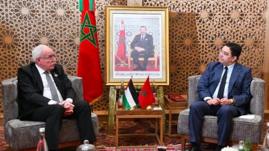 صورة وزير الخارجية الفلسطيني يشيد بالدور الذي يضطلع به جلالة الملك للحفاظ على الوجود الفلسطيني في القدس