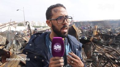 صورة بالفيديو.. أكادير.. هكذا أصبح سوق المتلاشيات (سيدي يوسف) بعد الحريق المهول.. وها أش مشا للناس