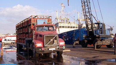 صورة اتخاذ تدابير لضمان استمرارية أنشطة ميناء الدار البيضاء بشأن استقبال البواخر والبضائع